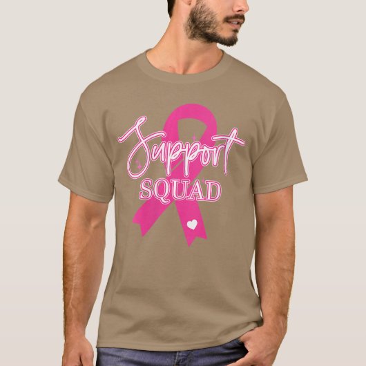 Dames Support Squad VNeck T-shirt (Voorkant)