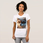 Dames t-shirt (Voorkant volledig)