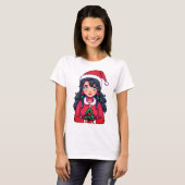 Dames t-shirt (Voorkant volledig)