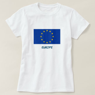 Dames T-Shirt Europa