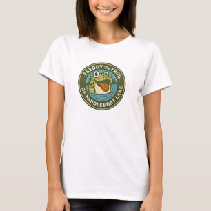 Dames T-shirt Freddy de Kikker op Paddlebootmeer