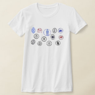 Dames T-Shirt Saint James Way