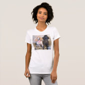 Dames T-Shirt voor animailliefhebbers (Voorkant volledig)