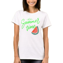 dames t-shirt Zomer Tijd