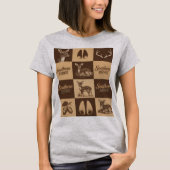 dames t-shirts (Voorkant)
