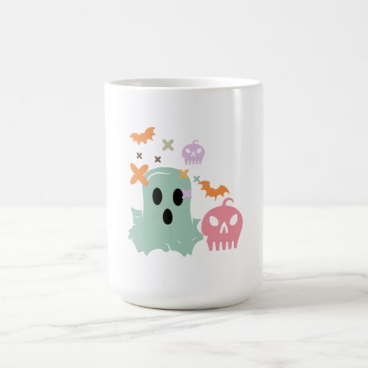 Dames T-shirts, Mannen Shirten, Mom Ghost T-shirts Koffiemok (Center)