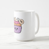 Dames T-shirts, Mannen Shirten, Mom Ghost T-shirts Koffiemok (Voorkant rechts)