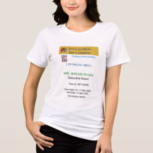 Dames T-shirts Verjaardag Grappig Op maat