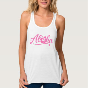 Dames tanktop-Aloha Tanktop