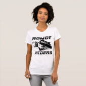 Dames Tanktop in witte/zwarte logo (Voorkant volledig)