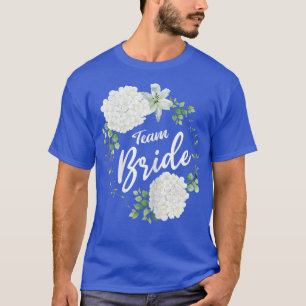 Dames Team Bruid JGA bruid trouwen vrijgezellenfee T-shirt