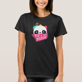 Dames Team Bruid Vrouwen Bachelorette Hen Nacht P T-shirt