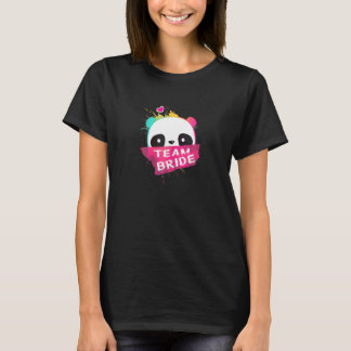 Dames Team Bruid  Vrouwen Bachelorette Hen Nacht P T-shirt