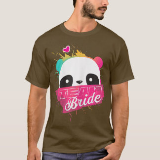 Dames Team Bruid - Vrouwen Bachelorette Kippetje N T-shirt