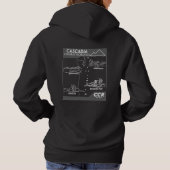 Dames Team Wireframe Sweatshirt (Achterkant)