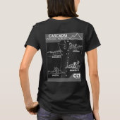 Dames Team Wireframe T-shirt (Achterkant)