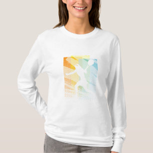 Dames Tennis T-shirt Lange Mouwen