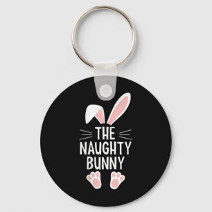 Dames The Naughty Bunny V-neck Sleutelhanger