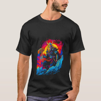 Dames Thorr Mjolnir God Onweer Bliksem Noors M T-shirt