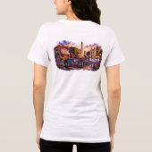 Dames Tri-Blend District T-shirt (Achterkant)
