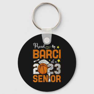Dames trots barci van een 2023 senior basketbal gr sleutelhanger