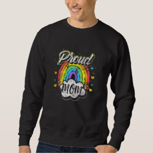 Dames Trots Moeder Lgbtq Queer Pride Regenboog Gel Trui