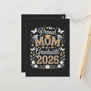 Dames Trots moeder van een afgestudeerde in 2026 Briefkaart