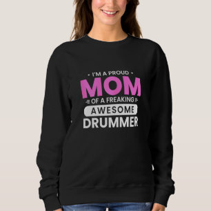 Dames Trots Moeder Van Fantastische Drummer Drums Trui