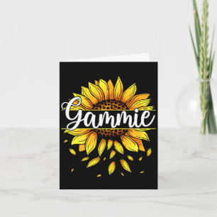 Dames trui met gele zonnebloem bloem grafisch ontw kaart