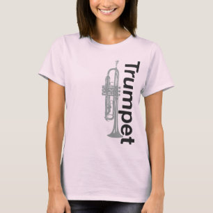 Dames Trumpet Burnout T-Shirt (gemonteerd)