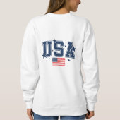 Dames USA sweatshirt (Achterkant)