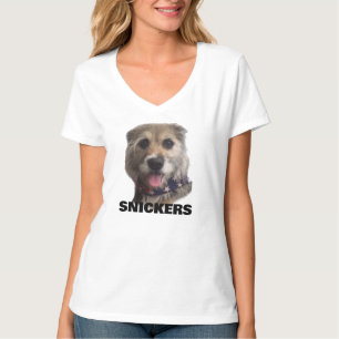 DAMES V-NEKKEN T-SHIRT