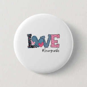 Dames Valentijnsdag Liefde Grangranlife Ronde Button 5,7 Cm