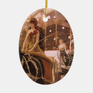 Dames van de auto's (ook bekend als Circus) door J Keramisch Ornament