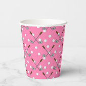 Dames van de Links-viering Papieren Bekers (Achterkant)