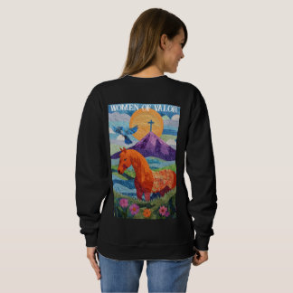 Dames van Waarde Quilt, Dames Sweatshirt