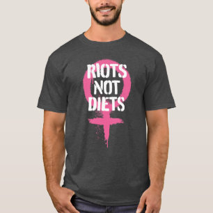 Dames VenusRiots Niet Diëten Oversized T-shirt