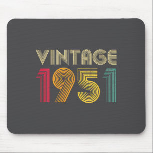 Dames Vintage 1951 75e verjaardag 75 jaar oud Re Muismat