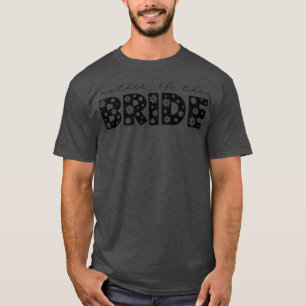 Dames Vintage Klasse Bloem Moeder van de Bruid Jur T-shirt