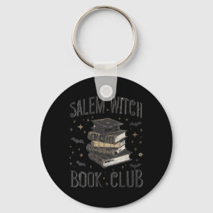 Dames Vintage Salem Boek Club Zwarte Kat Boekachti Sleutelhanger