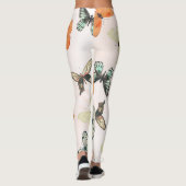 Dames Vlinder Mode Leggings (Achterkant)
