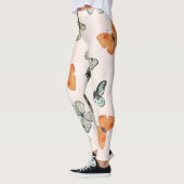 Dames Vlinder Mode Leggings (Links)
