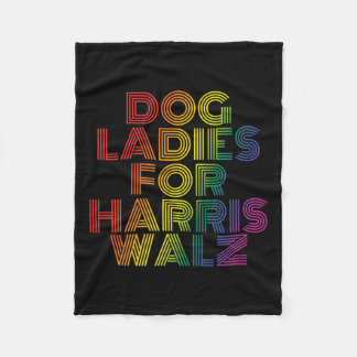 Dames voor Harris Wheimer Retro  Rainbow Fleece Deken