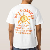 Dames waarde T-Shirt (Achterkant)