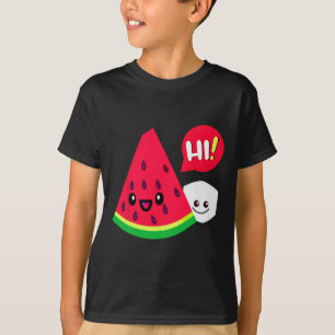 Dames Watermeloen Suiker Hoi Grappige Uitdrukking T-shirt