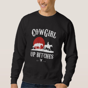 Dames Western Cowgirl Yeehaw Hippie Boho Koe Stier Trui