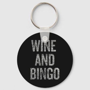 Dames Wijn Bingo Grappige Quote Sarcastische Humor Sleutelhanger