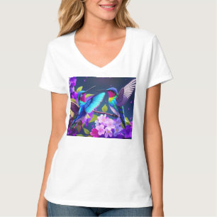 Dames Wit t-shitT-Shirt T-shirt