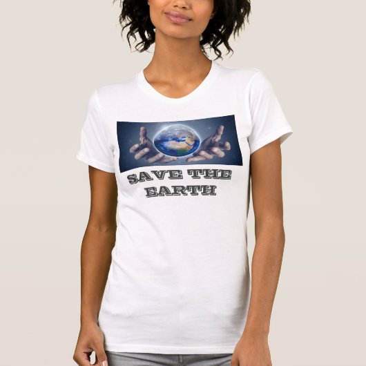 Dames witte T-shirt (Voorkant)