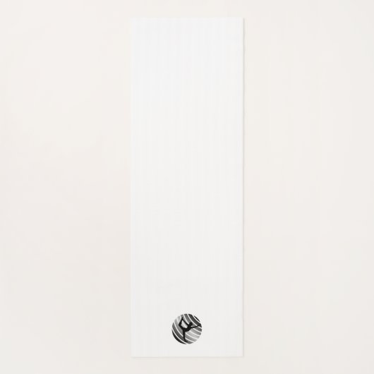 Dames Yoga Mat met het Afbeelding van de Dog Pose (Achterkant)